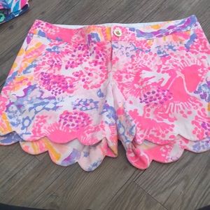 Lilly Pulitzer buttercup shorts, size0